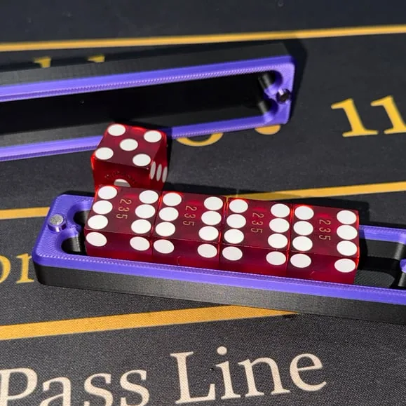 The Full Load holding five dice
