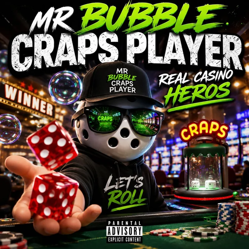 Real Casino Heroes cover art: Mr Bubble Craps Player