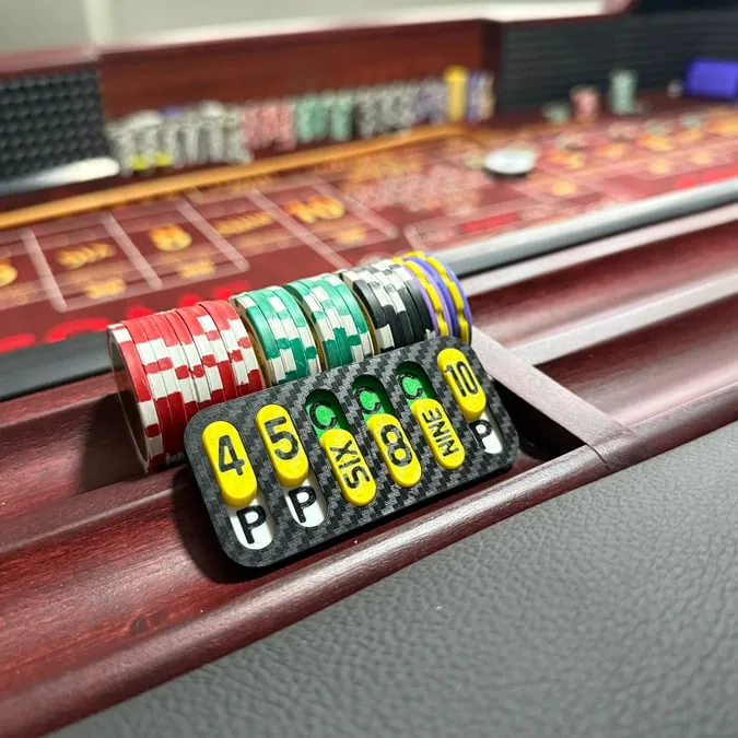 The Press Collector sitting in a chip rail